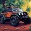 Jungle Rover Paint Numbers
