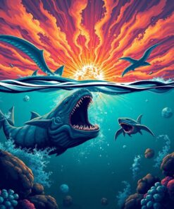 Leviathan Clash Paint Numbers