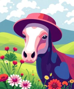 Orchid Cranes Paint Numbers