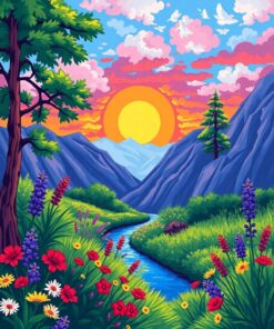 Castle Heat Paint Numbers