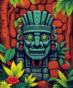 Jungle Relic Paint Numbers