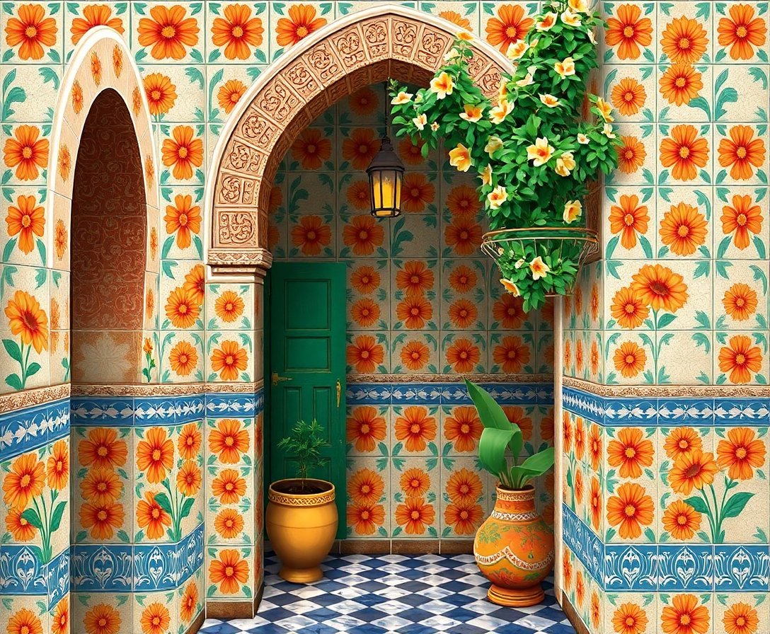 Blossom Tiles Paint Numbers Blossom Tiles Paint Numbers