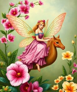 Fairy Rider Paint Numbers