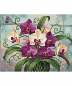 Vintage Orchid Promise Paint By Numbers