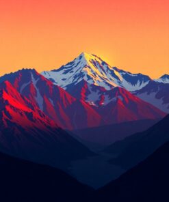 Sunrise Glow Paint Numbers