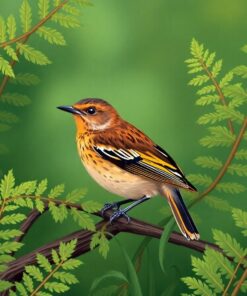 Among Ferns Paint Numbers