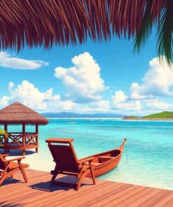 Atoll Afternoon Paint Numbers