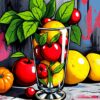 Fruit Glass Paint Numbers