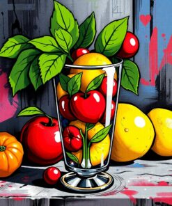 Fruit Glass Paint Numbers