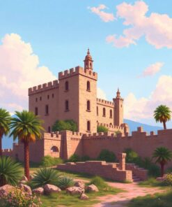 Castle Ruins Paint Numbers