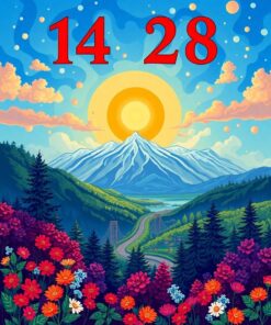 Neon Cafe Paint Numbers