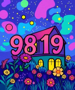 Spring Rabbit Paint Numbers