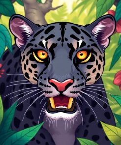 Jungle Prowl Paint Numbers