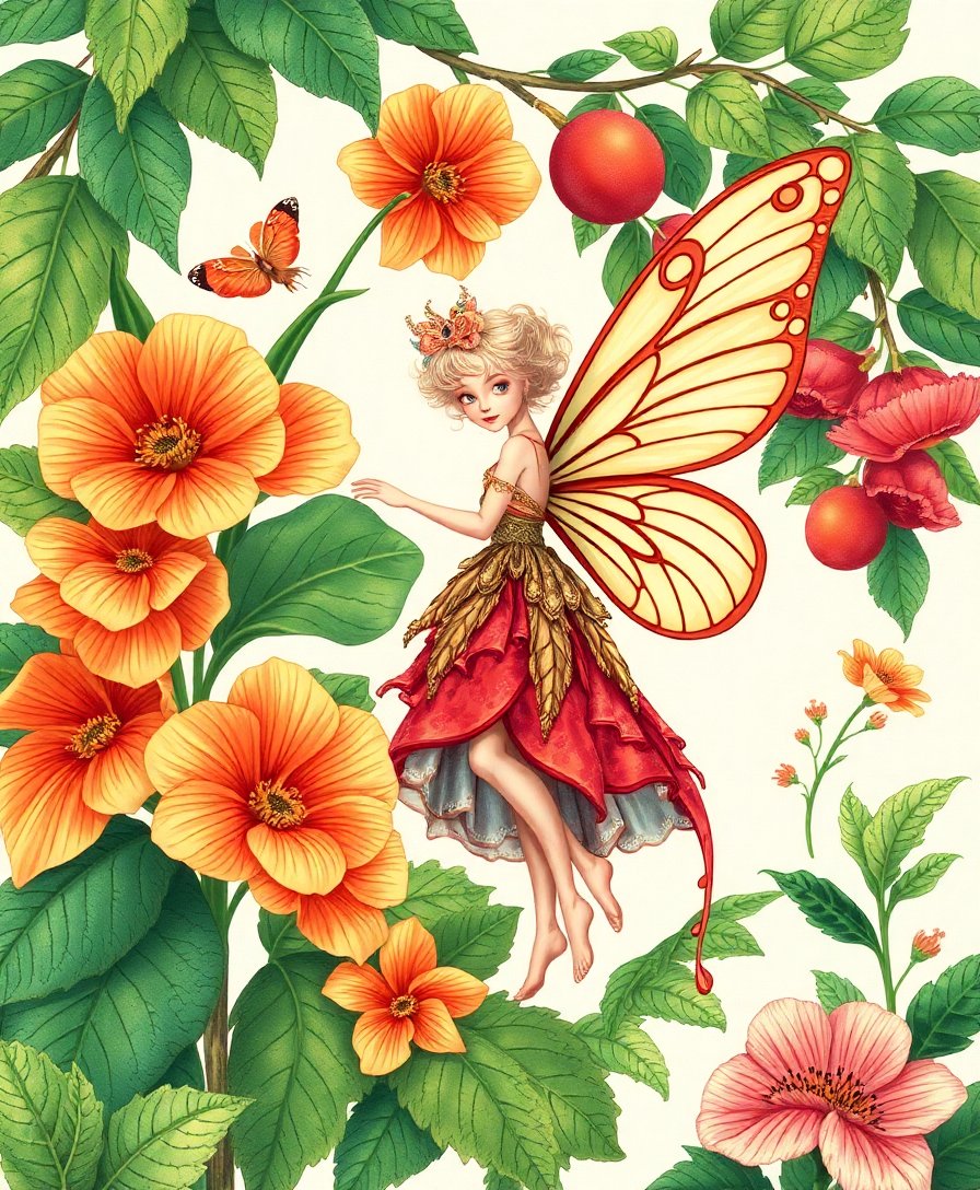 Grove Fairy Paint Numbers Grove Fairy Paint Numbers