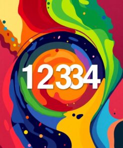 Orchard Unicorn Paint Numbers