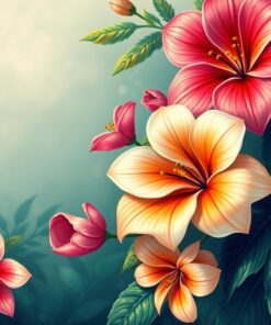 Flower Realism Paint Numbers