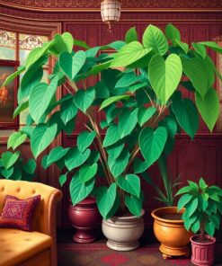 Parlor Philodendron Paint Numbers