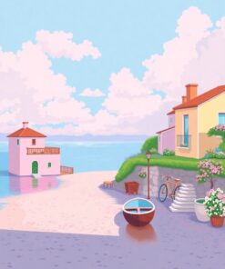 Coastal Morning Paint Numbers