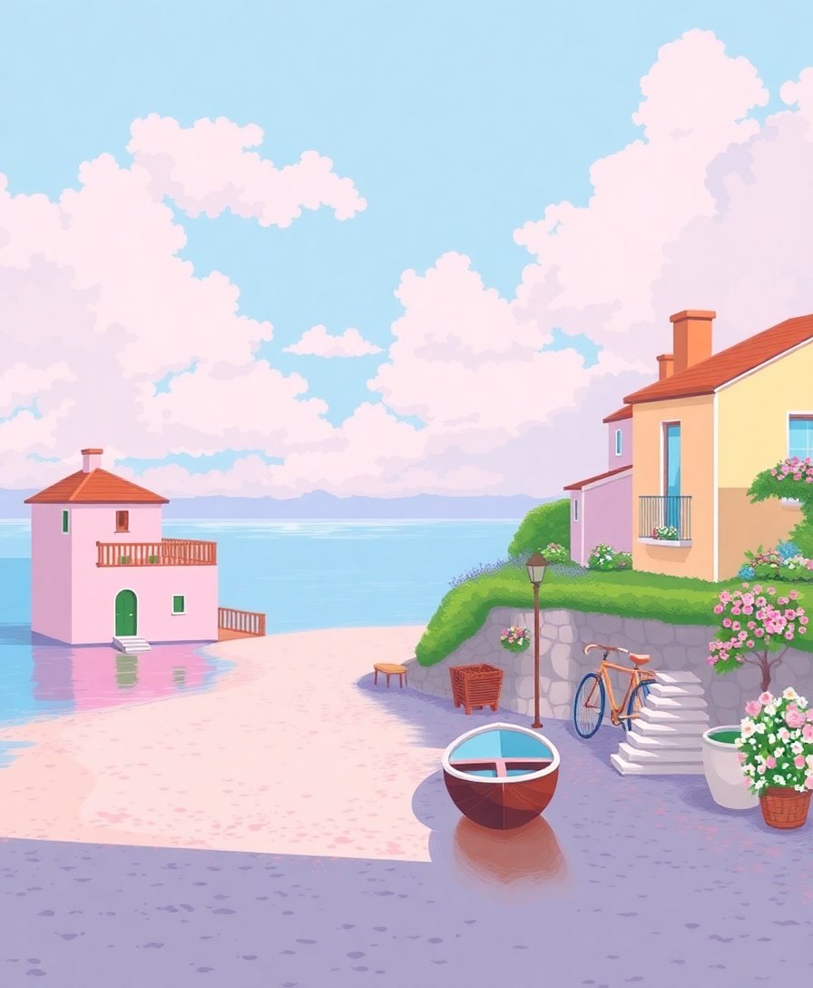 Coastal Morning Paint Numbers Coastal Morning Paint Numbers