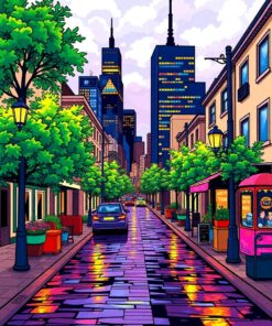 Island Cake Paint Numbers