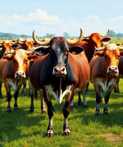 Brahman Herd Paint Numbers