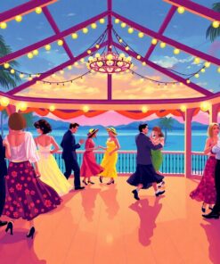 Swing Dance Paint Numbers