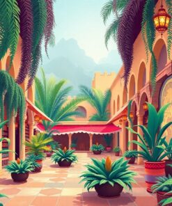 Fern Oasis Paint Numbers