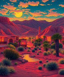 Oasis Glow Paint Numbers