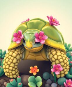 Clover Tortoise Paint Numbers