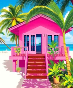 Island Villa Paint Numbers