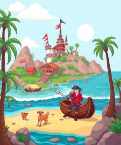 Island Trek Paint Numbers