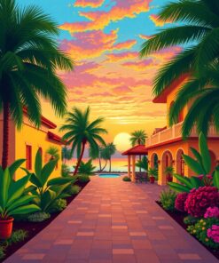 Estate Dawn Paint Numbers