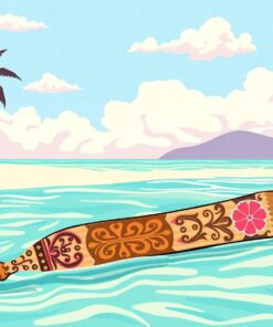 Beach Paddle Paint Numbers