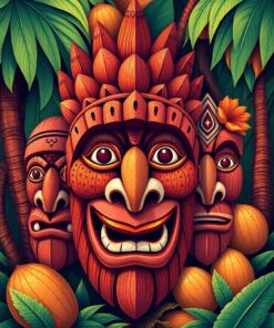 Coconut Harvest Paint Numbers