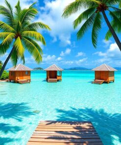 Water Cabins Paint Numbers