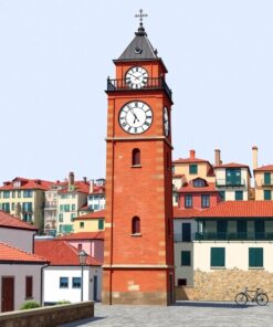 Clock Tower Paint Numbers