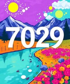 Island Ruins Paint Numbers