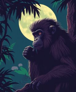 Lunar Shadow Paint Numbers