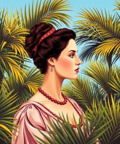 Amidst Palms Paint Numbers