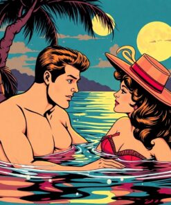 Lagoon Romance Paint Numbers