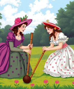 Croquet Match Paint Numbers