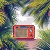 Vintage Radio Amidst Palms Paint By Numbers