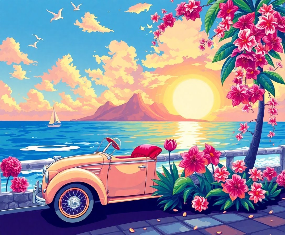 Vintage Raggiana Paradise paint by numbers kit art completed