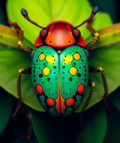 Bug Portrait Paint Numbers