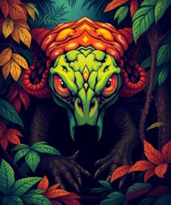 Cryptid Gaze Paint Numbers