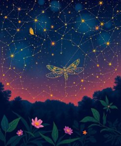 Firefly Constellation Paint Numbers