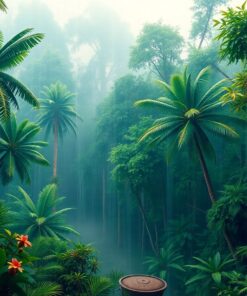 Rainforest Mist Paint Numbers