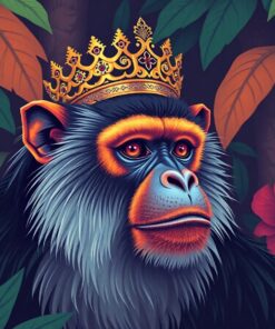 Primate King Paint Numbers