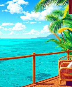 Ocean View Paint Numbers