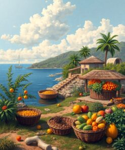 Island Harvest Paint Numbers